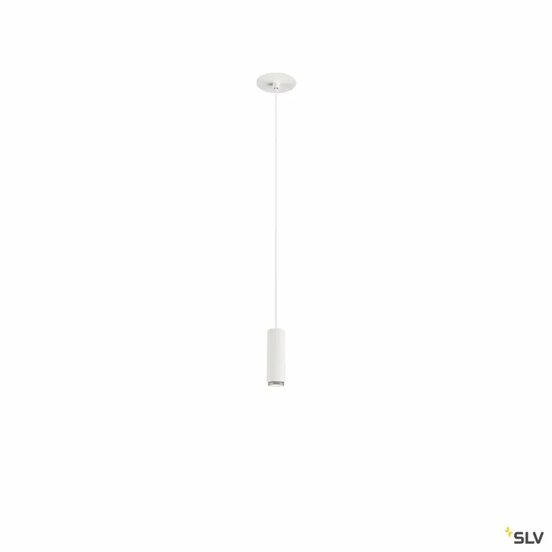 SLV LALU®, Pendelleuchte, Led Base, Einbau, Mix&Match, 150cm, 9.5W, 3000K, PHASE, weiß Neue Ware