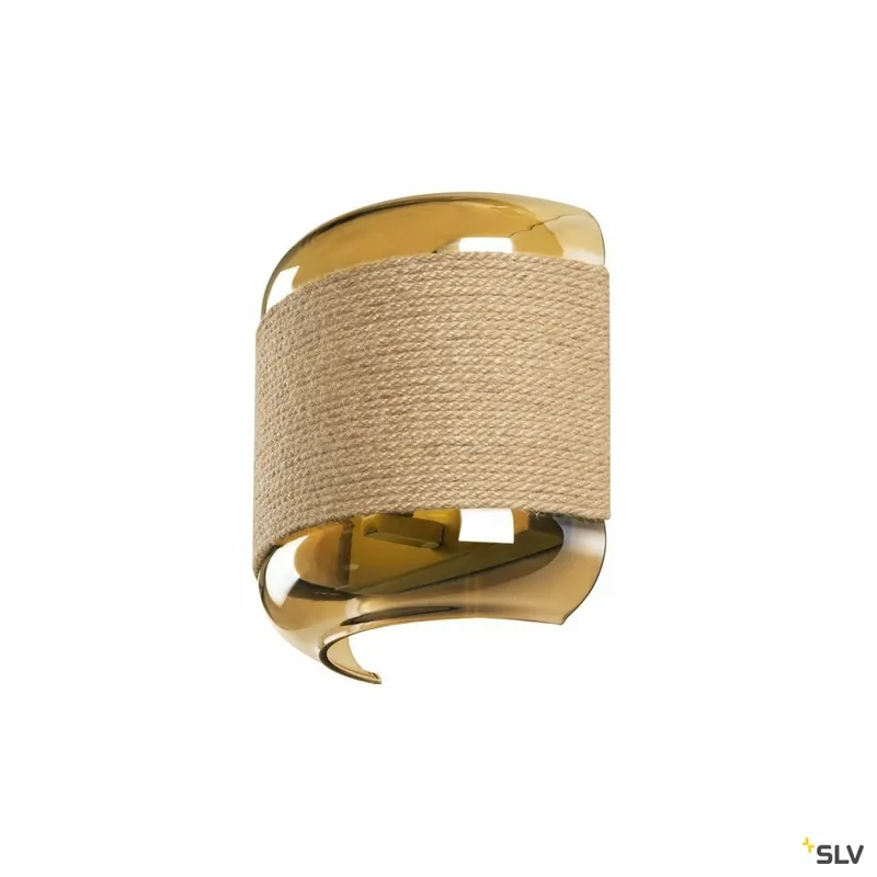 Direktkauf SLV PANTILO ROPE, Wandaufbauleuchte, anderes, 1x max. 15W G9, gold