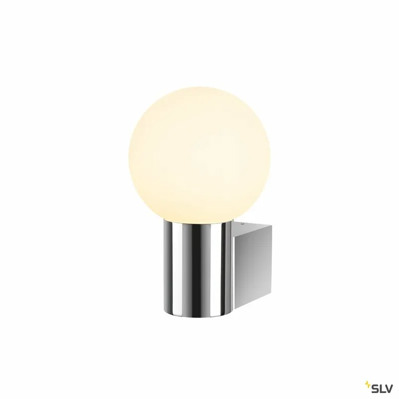 Beliebt SLV VARYT, Wandaufbauleuchte, rund, 1x max. 6W E14, chrom