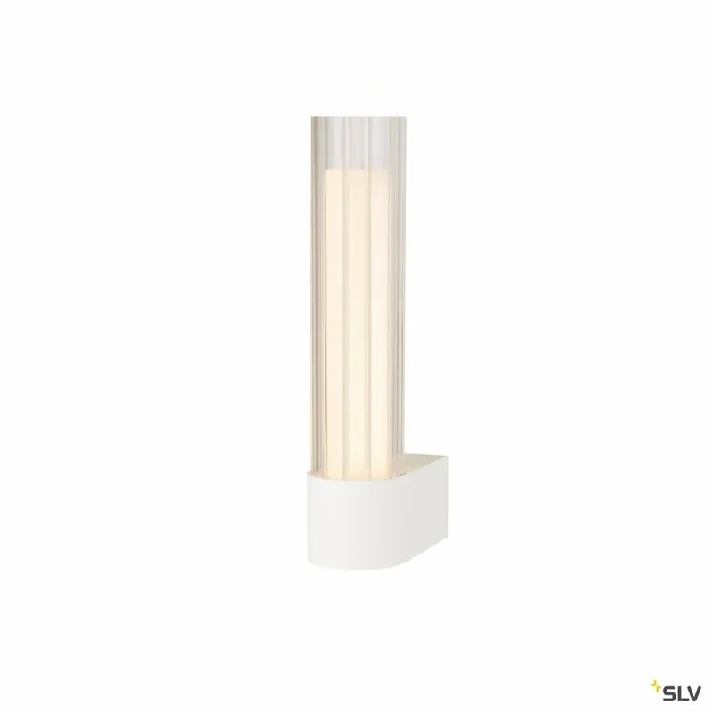 Gratis Versand SLV LYGANT single, Wandaufbauleuchte, 3000K, 8W, weiß