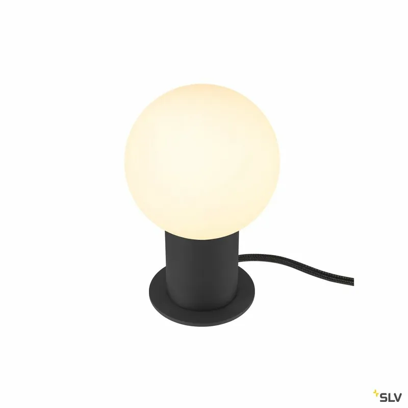 SLV VARYT, Tischleuchte, E14, IP20, schwarz Billig