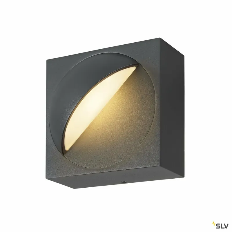 Solange Der Vorrat Reicht SLV LID I, Wandaufbauleuchte, 2700/3000K, 15W, PHASE, 100°, anthrazit