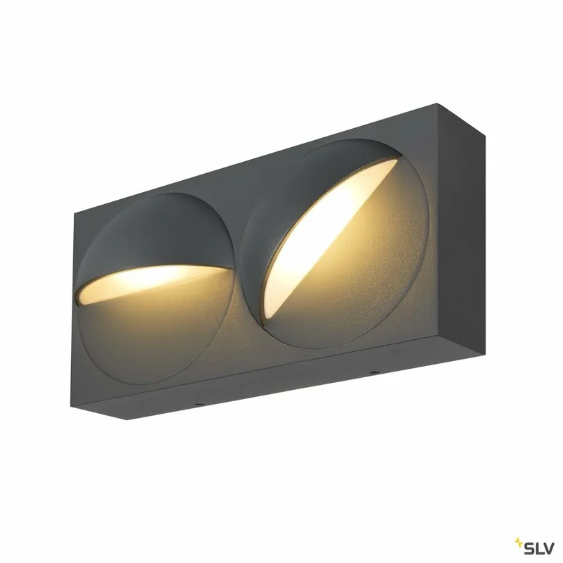 Gratis Versand SLV LID I, Wandaufbauleuchte, 2700/3000K, 29W, PHASE, 100°, anthrazit
