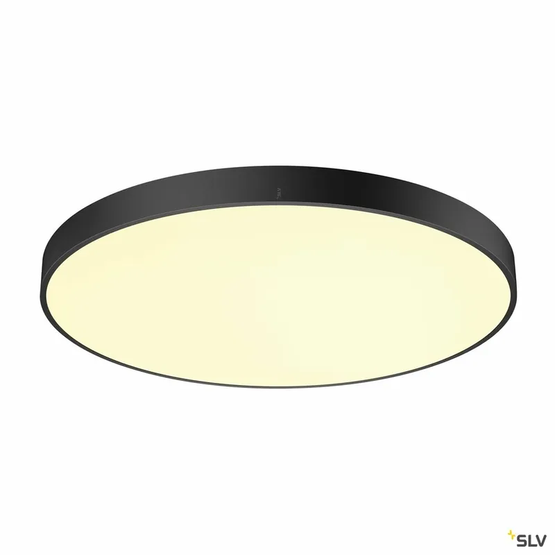 Aktuell SLV MEDO® PRO 90, Deckenaufbauleuchte, rund, 3000/4000K, 74W, Phasenabschnitt, 80°, UGR<19, schwarz