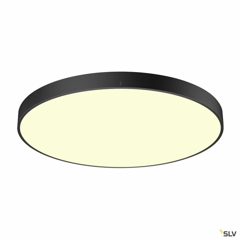 Kostenloser Rückversand SLV MEDO® PRO 90, Deckenaufbauleuchte, rund, 3000/4000K, 74W, Phasenabschnitt, 110°, schwarz