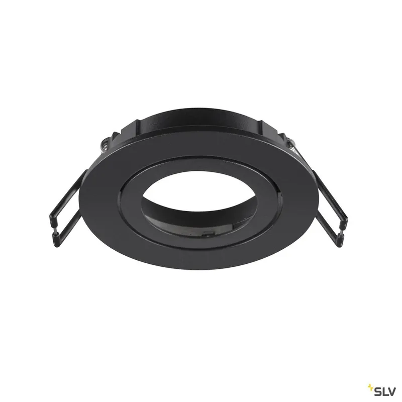 Solange Der Vorrat Reicht SLV NEW TRIA® 68, Deckeneinbauring, D: 8.2 H: 2.6 cm, IP 20, schwarz