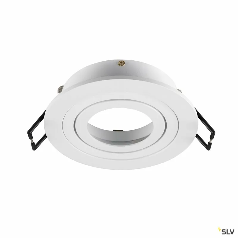 Schneller Versand SLV NEW TRIA® 75, Deckeneinbauring, D: 9.3 H: 2.6 cm, IP 20, weiß