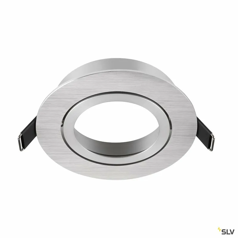 SLV NEW TRIA® 95, Deckeneinbauring, D: 11 H: 2.6 cm, IP 20, aluminium Letzte Chance
