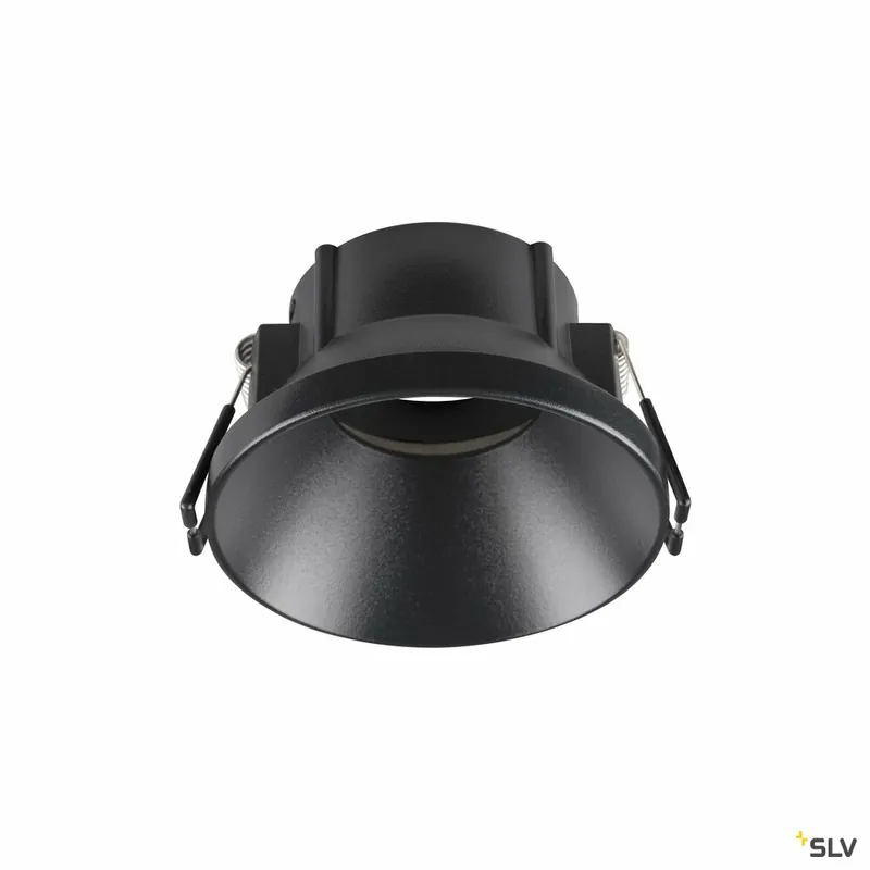Heißes Angebot SLV NEW TRIA® 75, Deckeneinbauring, vertieft, Aufsatz, D: 8.2 H: 4.9 cm, IP 20, schwarz