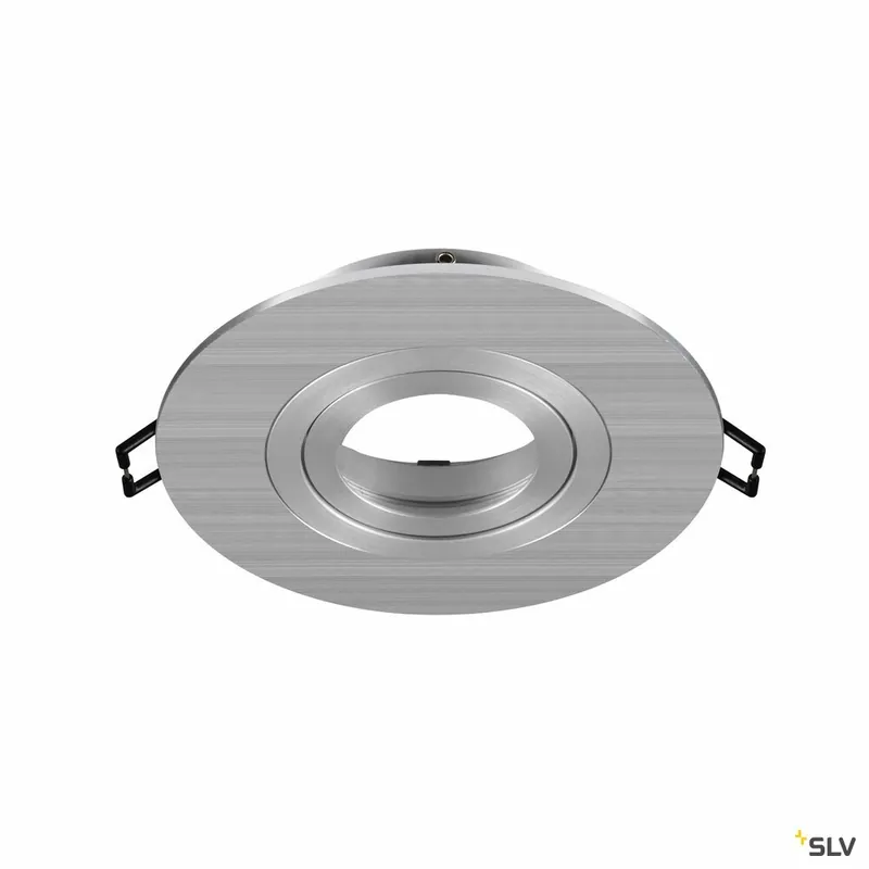 Must-Have SLV NEW TRIA® 75 XL, Deckeneinbauring, D: 11 H: 2.6 cm, IP20, aluminium