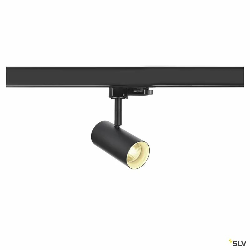 Rabatt SLV NOBLO® SPOT, 3~ Spot, rund, 4000K, 6.2W, Phasenabschnitt, 32°, schwarz