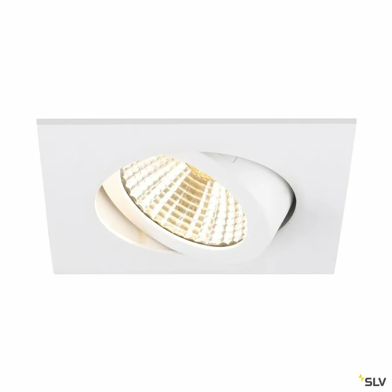 SLV NEW TRIA® UNIVERSAL 68, Deckeneinbauleuchte, 2500/3000/4000K, 38°, IP 20, quadratisch, weiß Top-Angebot