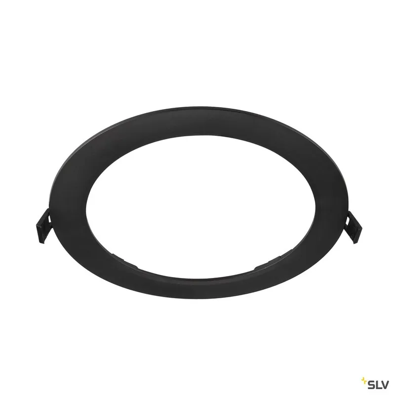 SLV DOWNLIGHT V 200, flache Abdeckung schwarz Zertifiziert