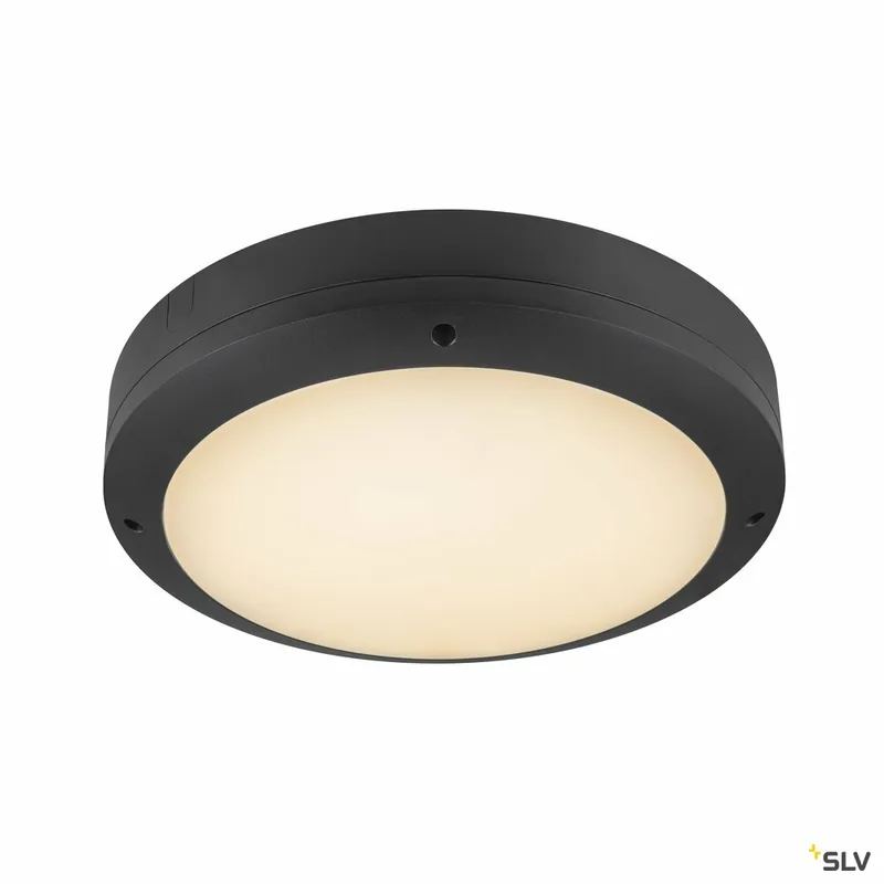 SLV OUTDOOR BULKHEAD V 360, 20W 830/840 IP65 IK10 Sensor Top-Seller