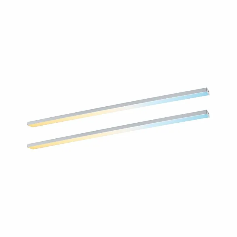Preisknaller Paulmann LED Unterschrankleuchte Inline 2er-Set Erweiterungsset PIR-Sensor Tunable White 2x6W 550x26mm 2x500lm 24V Chrom matt