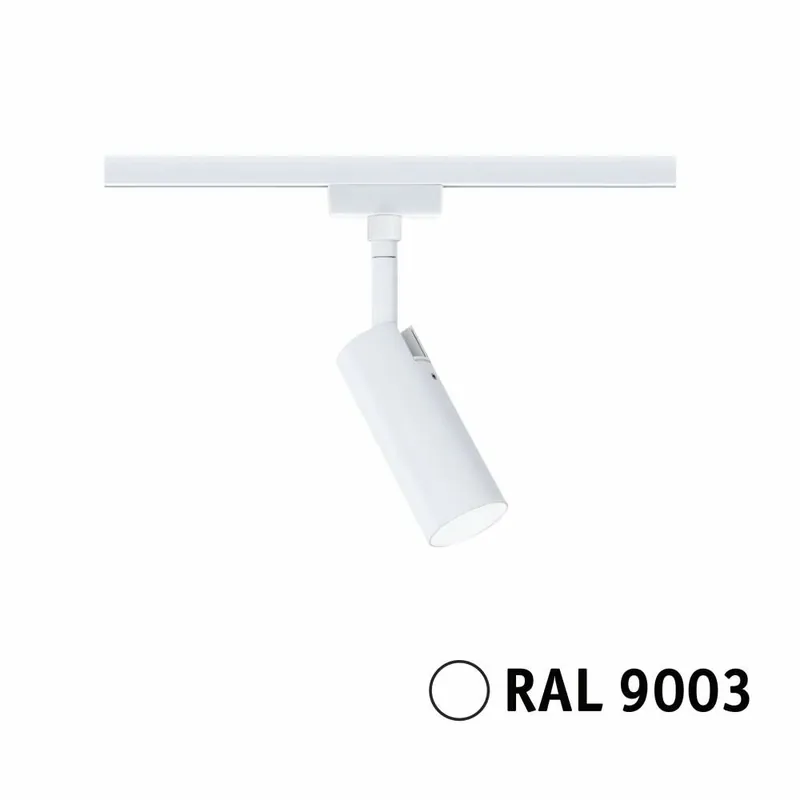 Jetzt Bestellen Paulmann URail LED Schienenspot 3-Step-Dim Tubo Einzelspot 170lm 4W 4000K dimmbar 230V Signalweiß