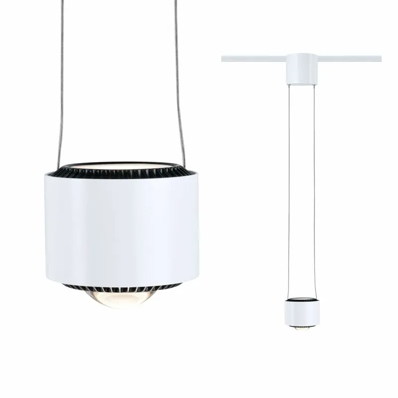 Paulmann URail LED Pendel Aldan 850lm / 460lm 8,5W 3000K dimmbar 230V Signalweiß Kostenfreie Lieferung