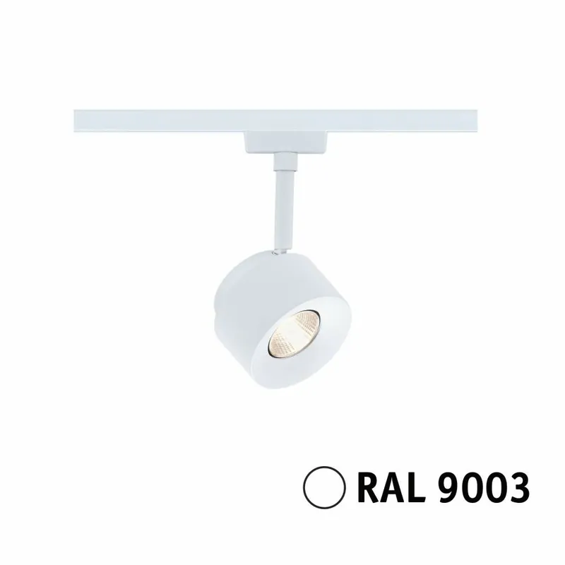 Paulmann URail LED Schienenspot Pane 650lm 7,4W 3000K dimmbar 230V Signalweiß Beliebt