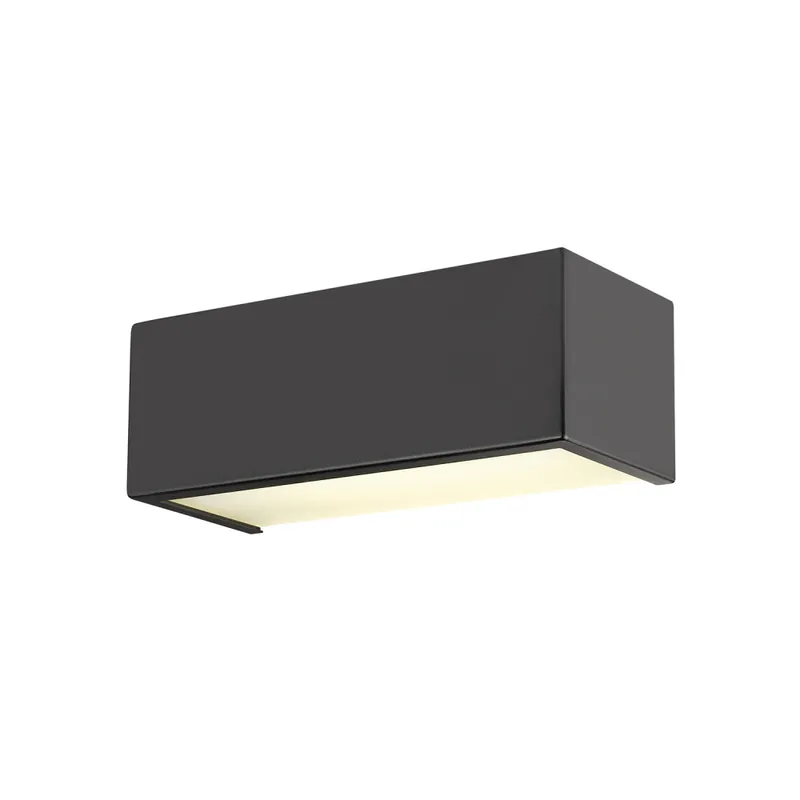 Begrenztes Angebot SLV CHROMBO, Wandaufbauleuchte, quadratisch, 3000K, 8 W, PHASE, 120°, schwarz