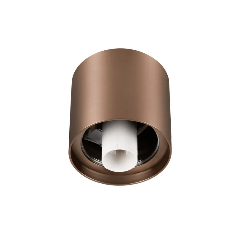 Markenware SLV VARYT, Deckenaufbauleuchte, rund, 1x max. 6W, E14, kupfer