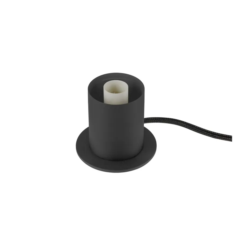SLV VARYT, Tischleuchte, rund, 1x max. 6W, E14, schwarz Geprüft