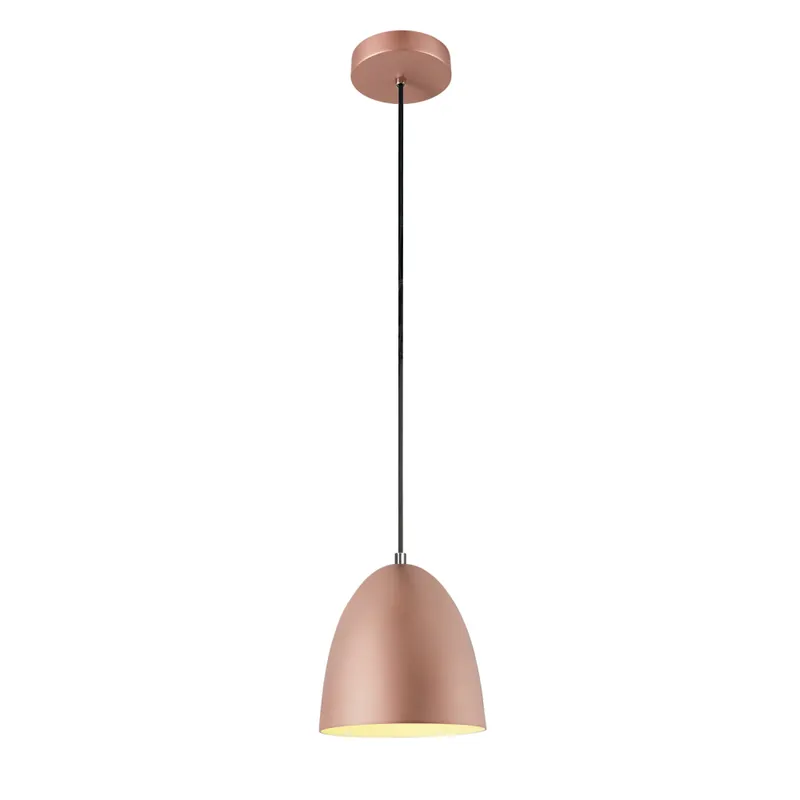 SLV PARA CONE 20, Pendelleuchte, Pendellänge 250cm, E27, 1x max. 60W, kupfer / weiß Jetzt Bestellen