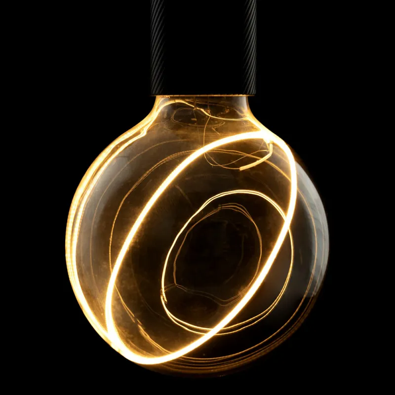 Angebot SLV LED Illusion Globe 125 slanting top, LED-Leuchtmittel, smokey, E27, PHASE, 5W, 2200K