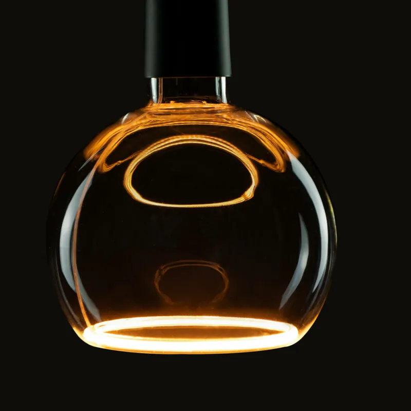 SLV LED Floating Globe 150, LED-Leuchtmittel, smokey black, E27, PHASE, 6W, 1900K Günstig