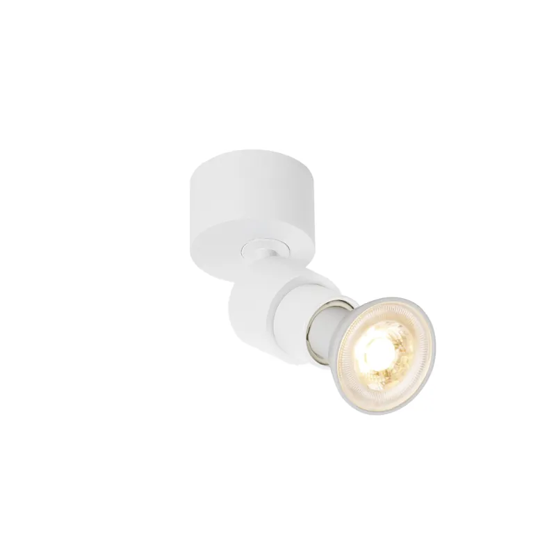SLV PURI 2.0 Basic, Wand- und Deckenaufbauleuchte, rund, 1x max. 6W GU10, weiß Angebot