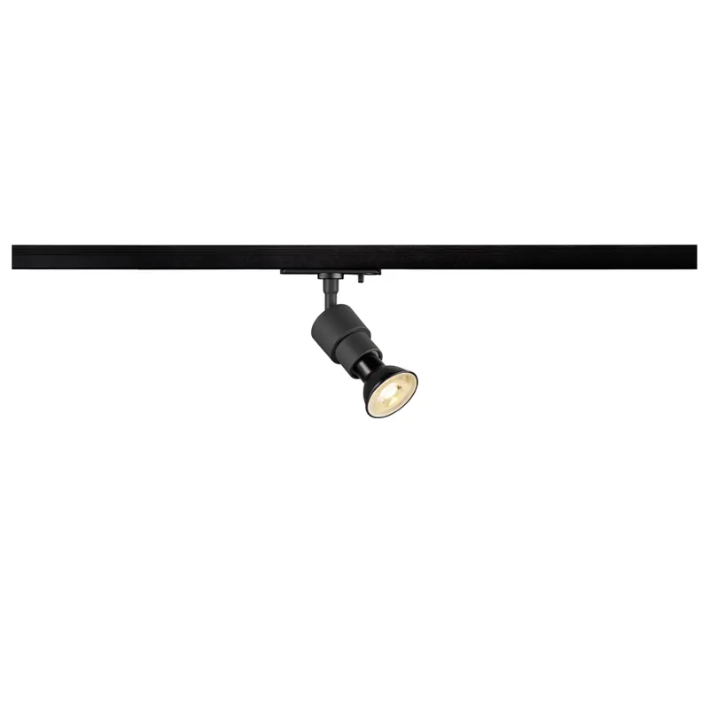 Echt SLV PURI 2.0 Basic, 1 Phasen Spot, GU10, 1x max. 6W, schwarz