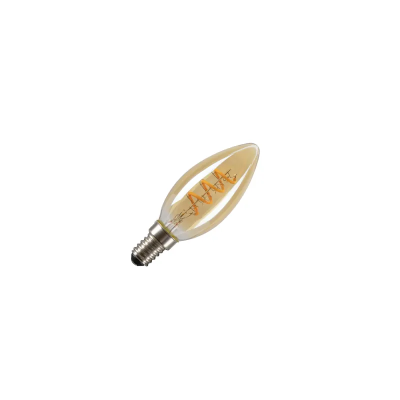 Jetzt Bestellen SLV LED C35, LED-Leuchtmittel, gold, E14, 2W, 1800K