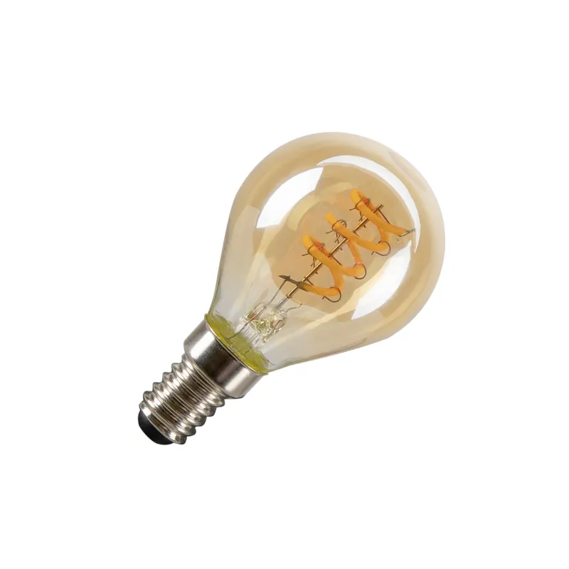 SLV LED G45, LED-Leuchtmittel, gold, E14, PHASE, 2W, 2200K Jetzt Bestellen