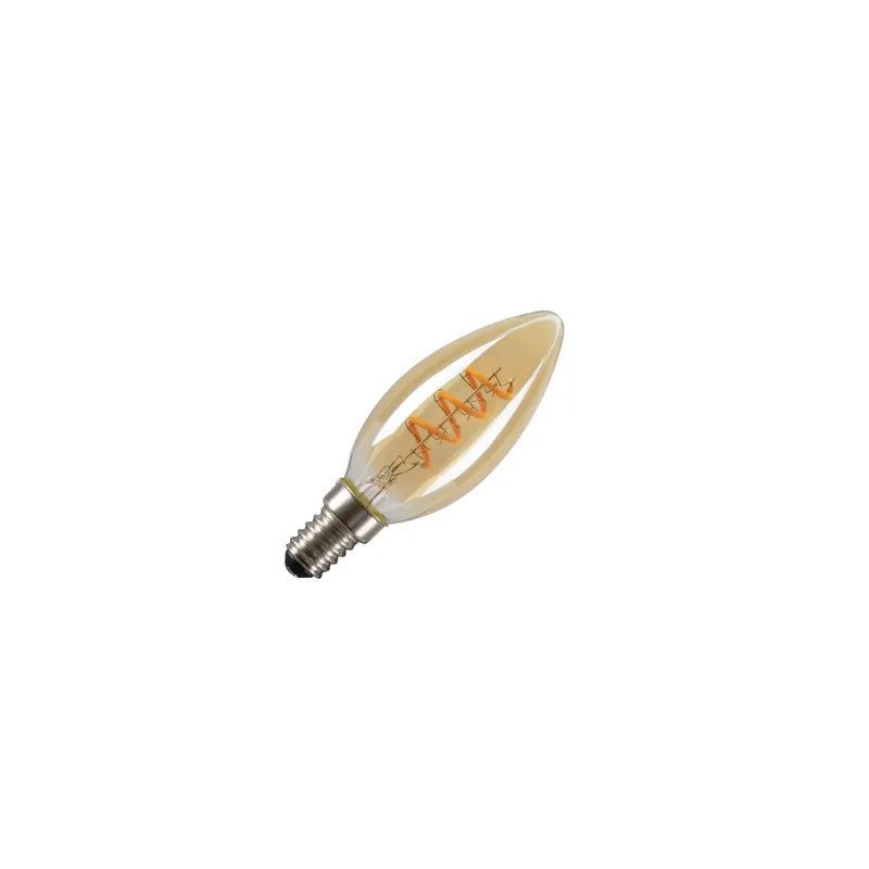 Heißes Angebot SLV LED C35, LED-Leuchtmittel, gold, E14, 2W, 2200K