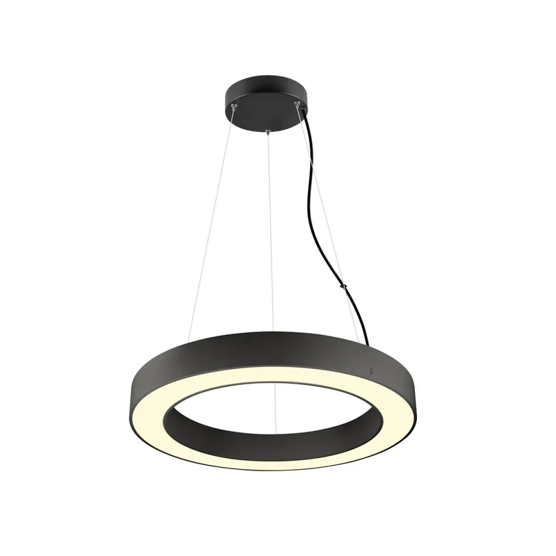 Neu SLV MEDO® RING 60, Pendelleuchte, Pendellänge 300cm, 3000/4000K, 110°, PHASE, schwarz