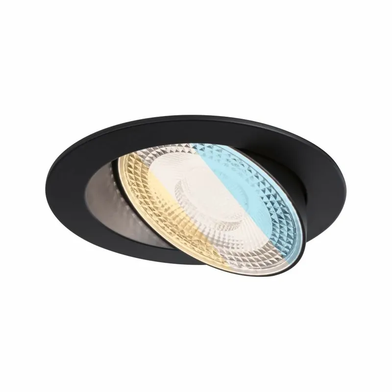 Angebot Paulmann LED Einbauleuchte White Select Aumus Schwarz Einzelspot 5W 700lm 3-Step-Dim 2700 - 6500K rund schwenkbar White-Select 230V