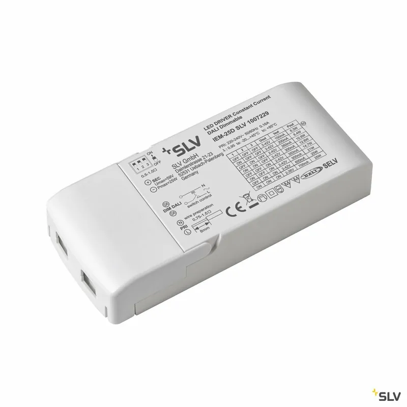 SLV LED Treiber DALI 25 W 150-700 mA DALI TOUCH Heißes Angebot