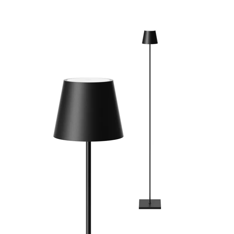 Akku-Stehleuchte Nuindie USB-C 1200mm nachtschwarz Rabatt